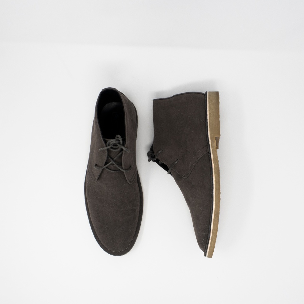 Mens ASOS Desert Boots Suede Grey Size 8 M US - Picture 8 of 8